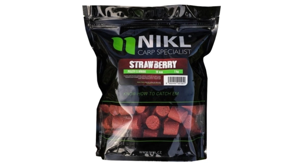 KAREL NIKL - Pelety s dierkou Strawberry 18 mm 1 kg