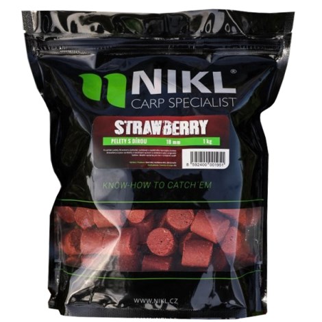 KAREL NIKL - Pelety s dierkou Strawberry 18 mm 1 kg