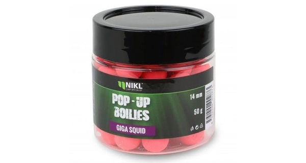KAREL NIKL - Plávajúce boilies Giga Squid 10 mm 20 g Ružová