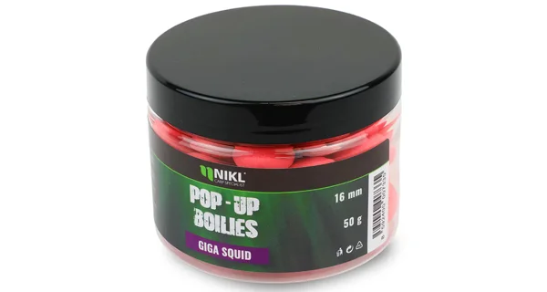 KAREL NIKL - Plávajúce boilies Giga Squid 16 mm 50 g