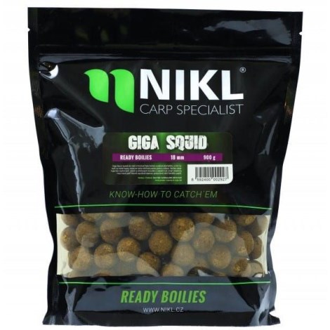 KAREL NIKL - Ready boilies Giga Squid 15 mm 900 g