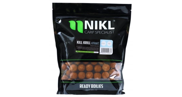 KAREL NIKL - Ready boilies Kill Krill Atrakt 18 mm 1 kg