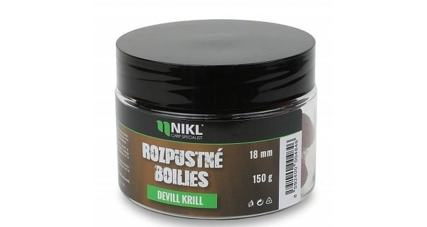 KAREL NIKL - Rozpustné boilies Devil Krill 24 mm 150 g