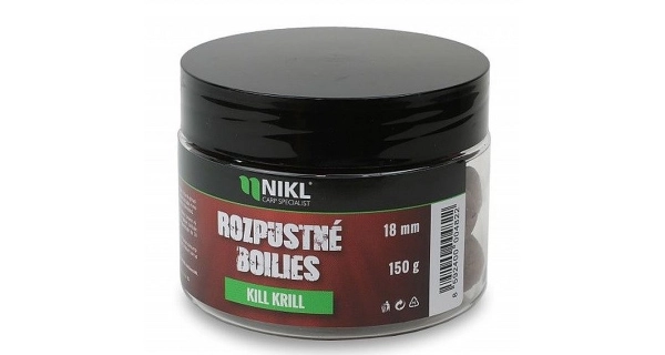 KAREL NIKL - Rozpustné boilies Kill Krill 14 mm 150 g