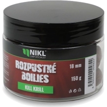 KAREL NIKL - Rozpustné boilies Kill Krill 18 mm 150 g