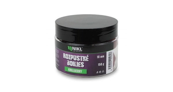 KAREL NIKL - Rozpustné boilies Krill Berry 14 mm 150 g