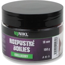 KAREL NIKL - Rozpustné boilies Krill Berry 18 mm 150 g