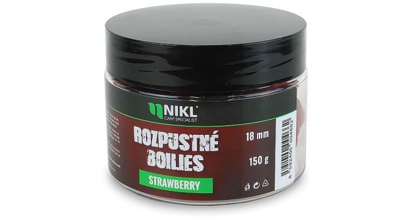KAREL NIKL - Rozpustné boilies Strawberry 24 mm 150 g