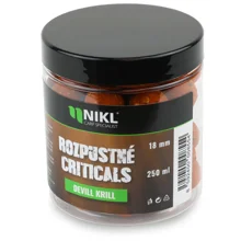 KAREL NIKL - Rozpustné Criticals boilies Devill Krill 18 mm 250 ml