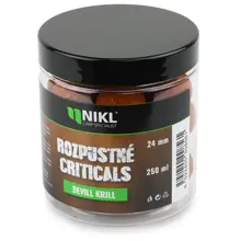 KAREL NIKL - Rozpustné Criticals boilies Devill Krill 24 mm 250 ml