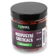 KAREL NIKL - Rozpustné Criticals boilies Krill Berry 14 mm 250 ml