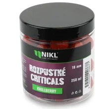KAREL NIKL - Rozpustné Criticals boilies Krill Berry 18 mm 250 ml