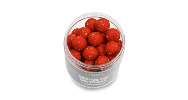 KAREL NIKL - Rozpustné Criticals boilies Krill Berry 18 mm 250 ml