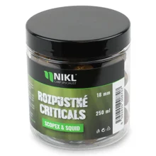 KAREL NIKL - Rozpustné Criticals boilies Scopex & Squid 18 mm 250 ml