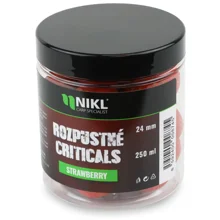 KAREL NIKL - Rozpustné Criticals boilies Strawberry 24 mm 250 ml