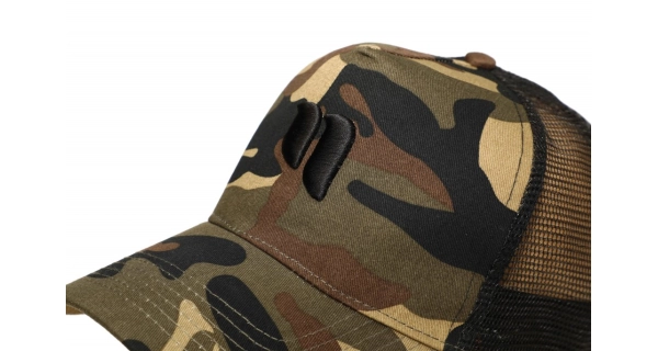 KAREL NIKL - Šiltovka sieťovaná s 3D logom camo