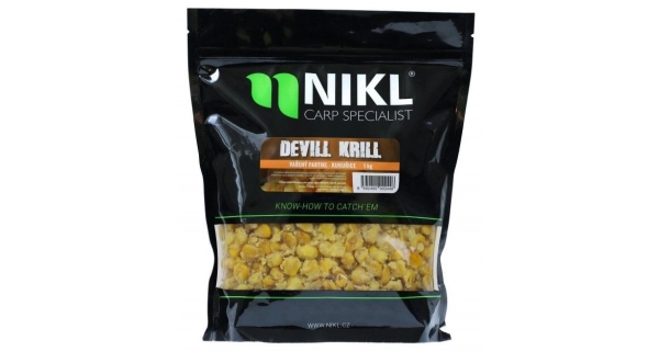 KAREL NIKL - Varený partikel kukurice Devill Krill 1 kg