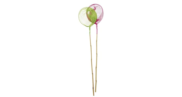 KINETIC - Detský podberák Little Viking Bamboo Net Green