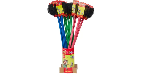 KINETIC - Detský podberák Little Viking Fun Fishing Net Display 91 cm Blue