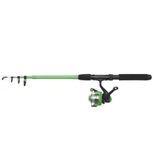 KINETIC - Detský set Prút Viking Tele Combo Green 1,65 m 4-21 g