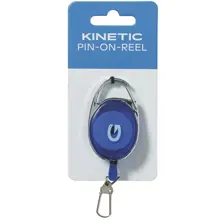 KINETIC - Jojo s karabínou Pin On Reel 70 cm Blue