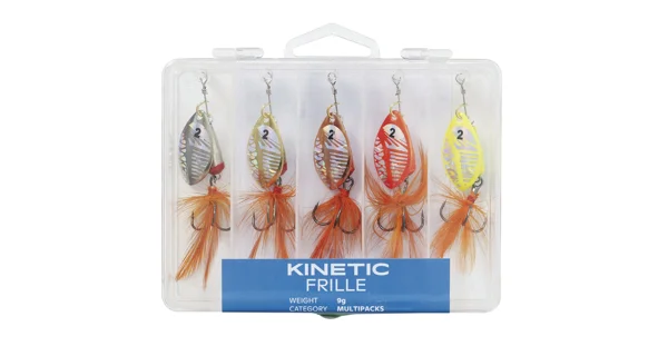 KINETIC - Rotačná trblietka Frille 6 g 5 ks