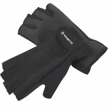 KINETIC - Rukavice Neoprene Half Finger Glove Black veľ. L