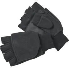 KINETIC - Rukavice Wind Stop Fold Over Mitt Black veľ. M