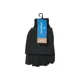 KINETIC - Rukavice Wind Stop Fold Over Mitt Black veľ. M