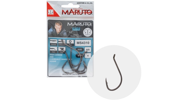 KOÓS - Háčik MS4310HCCPPTFE Beak Forged Reversed Ringed Hc Cut Point veľ. 6/0 4 ks