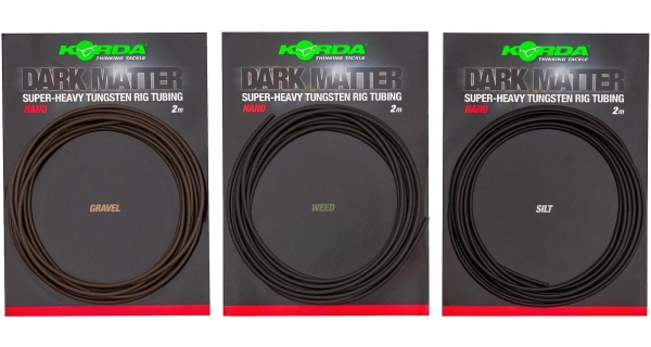 KORDA - Dark Matter Nano Tubing 2 m Gravel