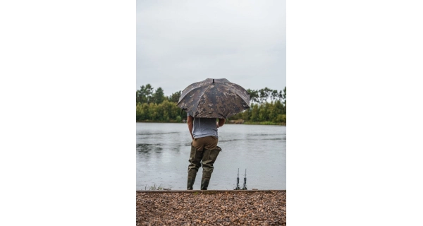 KORDA - Dáždnik Compac Umbrella Dark Kamo