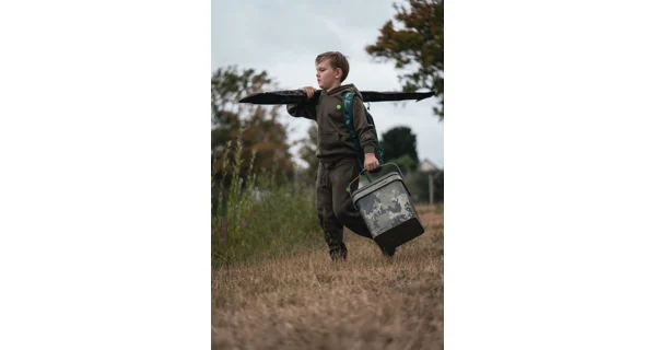 KORDA - Detská mikina Kids Core Hoodie Dark Olive 10-11 rokov
