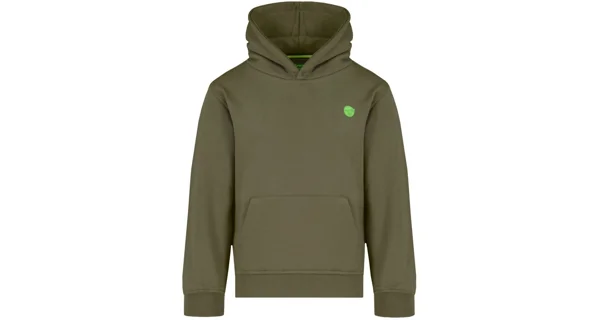 KORDA - Detská mikina Kids Core Hoodie Dark Olive 4-5 rokov