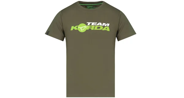 KORDA - Detské tričko TK Kids T-Shirt Dark Olive 10-11 rokov