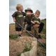 KORDA - Detské tričko TK Kids T-Shirt Dark Olive 8-9 rokov
