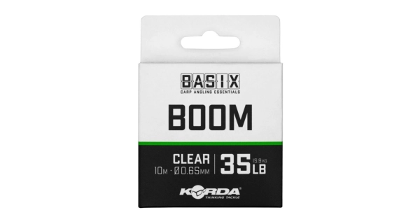 KORDA - Fluorocarbon Basix Boom 0,65 mm 35 lb 10 m