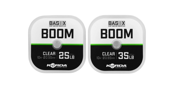 KORDA - Fluorocarbon Basix Boom 0,65 mm 35 lb 10 m
