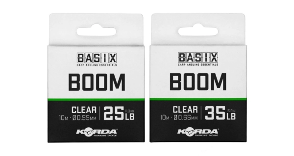 KORDA - Fluorocarbon Basix Boom 0,65 mm 35 lb 10 m