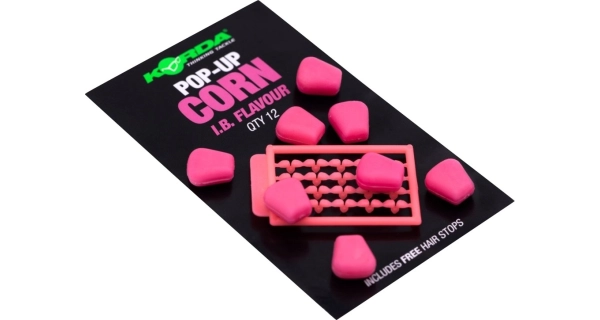KORDA - Gumová nástraha Pop-up Corn IB Pink 12 ks