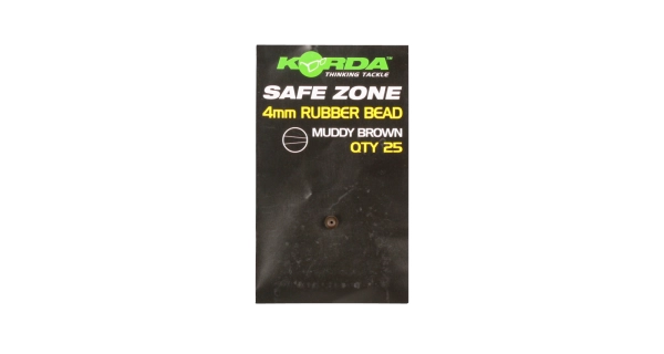 KORDA - Gumové koráliky Rubber beads 5 mm green zelená 25 ks