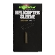 KORDA - Gumový prevlek helicopter sleeves brown 10 ks