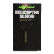 KORDA - Gumový prevlek helicopter sleeves brown 10 ks
