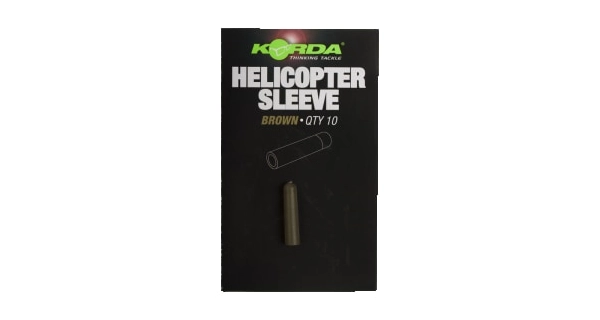 KORDA - Gumový prevlek helicopter sleeves brown 10 ks