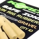 KORDA - Gumový prevlek na obratlík Run Rig Rubber Gravel 10 ks