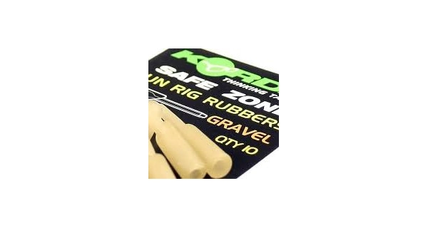 KORDA - Gumový prevlek na obratlík Run Rig Rubber Gravel 10 ks