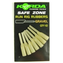 KORDA - Gumový prevlek na obratlík Run Rig Rubber Gravel 10 ks