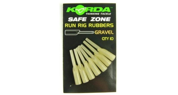KORDA - Gumový prevlek na obratlík Run Rig Rubber Gravel 10 ks