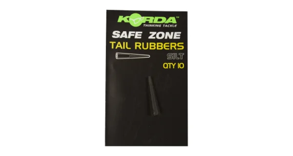KORDA - Gumový prevlek na záves Tail Rubbers Silt 10 ks