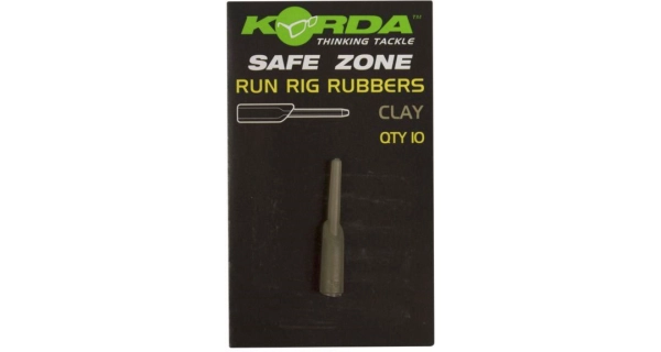 KORDA - Gumový prevlek run rig rubber clay 10 ks